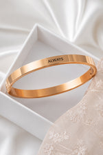 Elegant Gold-Plated Charm Bracelet for Women-1