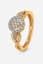 Celestial Spark Sterling Silver Ring