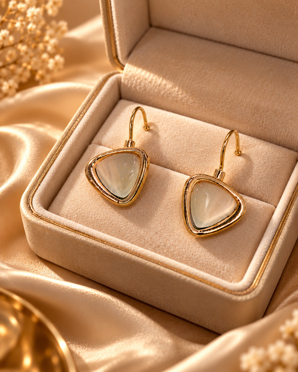 Yekira Tessa Geometric Stone Drop Earrings for Women – yekira